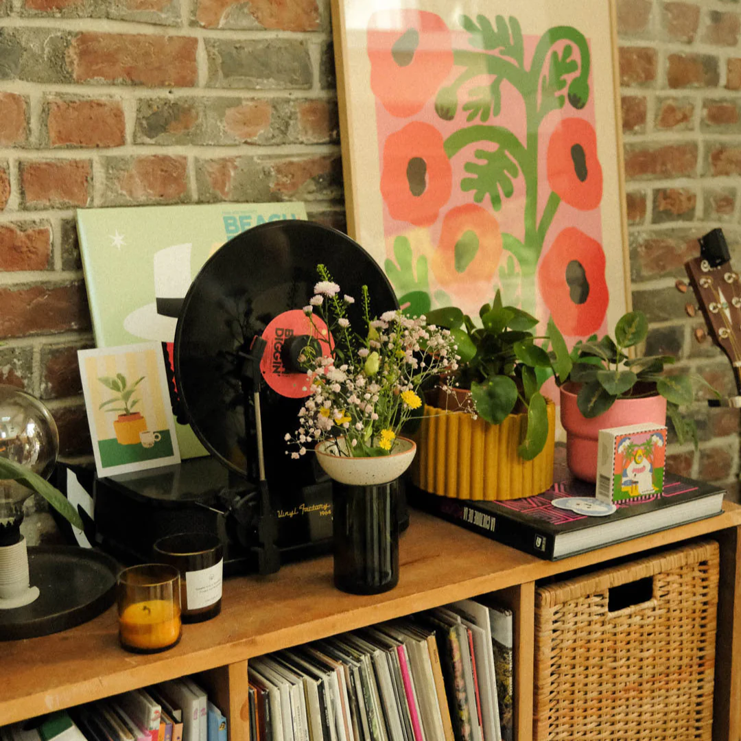 Pot autonome Paula - Jaune moutarde - Image 4